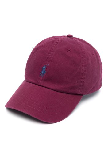 Polo Ralph Lauren logo-embroidered baseball cap - Rot