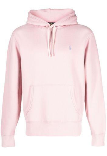 Polo Ralph Lauren embroidered-logo long-sleeve hoodie - Rosa