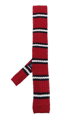 Polo Ralph Lauren knitted silk tie - Rot