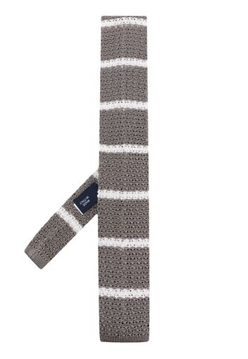 Polo Ralph Lauren knitted silk tie - Grau