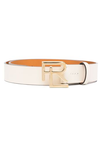 Polo Ralph Lauren logo-buckle leather belt - Nude