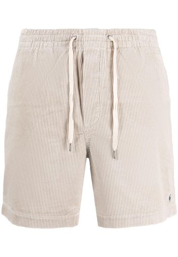 Polo Ralph Lauren Joggingshorts aus Cord mit Polo Pony - Nude