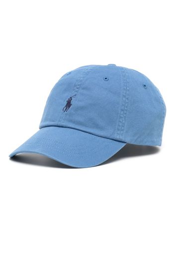 Polo Ralph Lauren logo-embroidered cotton baseball cap - Blau