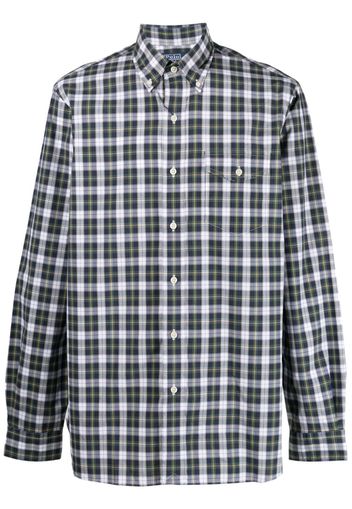 Polo Ralph Lauren plaid-check pattern cotton shirt - Grün