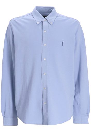 Polo Ralph Lauren Pony-motif cotton shirt - Blau