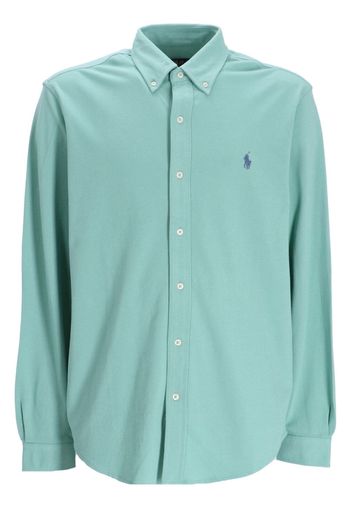 Polo Ralph Lauren Pony-motif cotton shirt - Blau