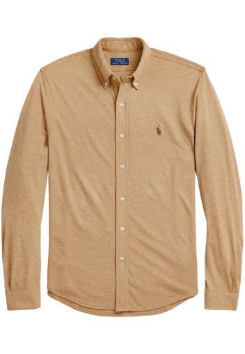 Polo Ralph Lauren Polo Pony-embroidered cotton shirt - Braun