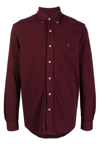 Polo Ralph Lauren Polo Pony-embroidered cotton shirt - Rot