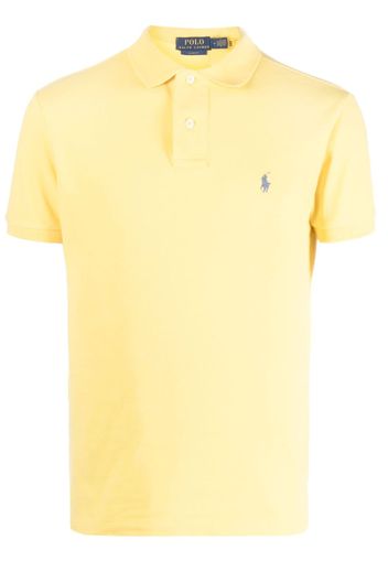 Polo Ralph Lauren Polo Pony-embroidered cotton polo shirt - Gelb