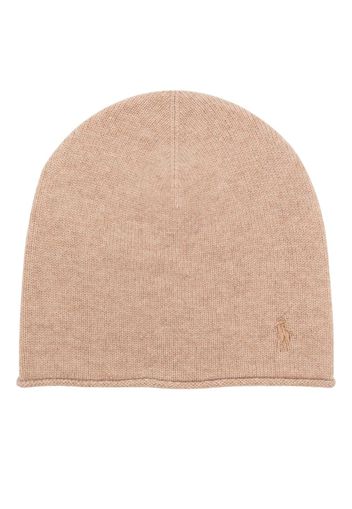 Polo Ralph Lauren Polo Pony knitted beanie - Braun