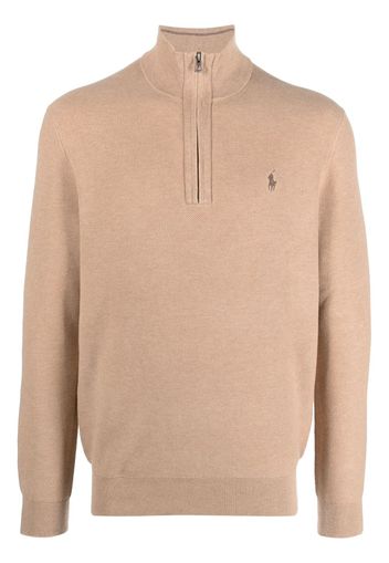 Polo Ralph Lauren Sweatshirt aus Pikee - Braun