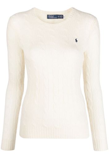 Polo Ralph Lauren cable-knit wool-cashmere jumper - Nude