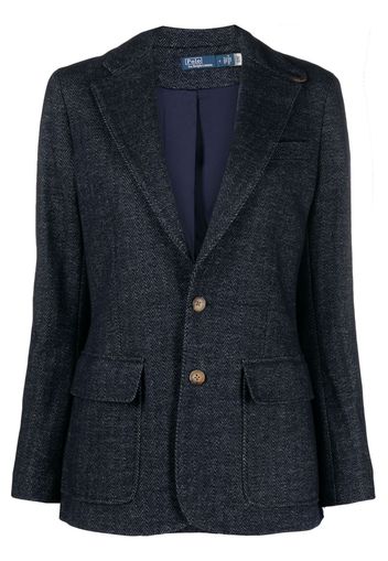 Polo Ralph Lauren Blazer mit steigendem Revers - Blau