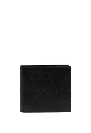 Polo Ralph Lauren Pony-motif leather wallet - Schwarz