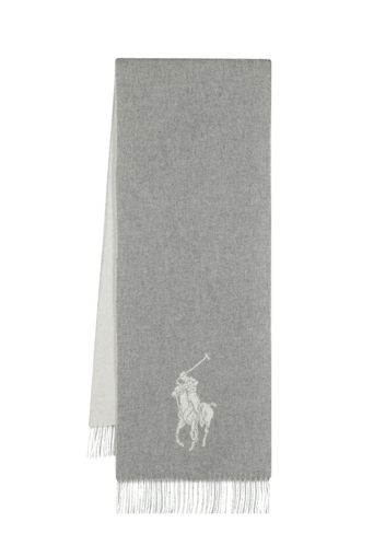 Polo Ralph Lauren Schal mit Polo Pony - Grau