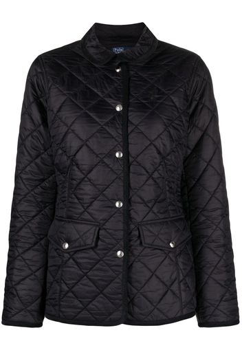 Polo Ralph Lauren Polo Polo-embroidered quilted jacket - Schwarz