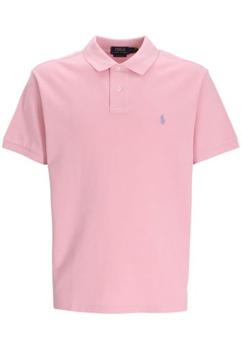 Polo Ralph Lauren Poloshirt mit Logo-Stickerei - Rosa