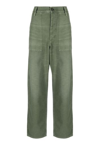 Polo Ralph Lauren straight-leg cotton trousers - Grün