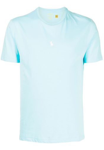 Polo Ralph Lauren pony-embroidered cotton T-shirt - Blau