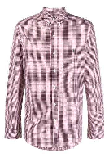 Polo Ralph Lauren gingham-check cotton shirt - Rot