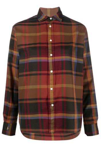 Polo Ralph Lauren plaid-check pattern cotton shirt - Rot