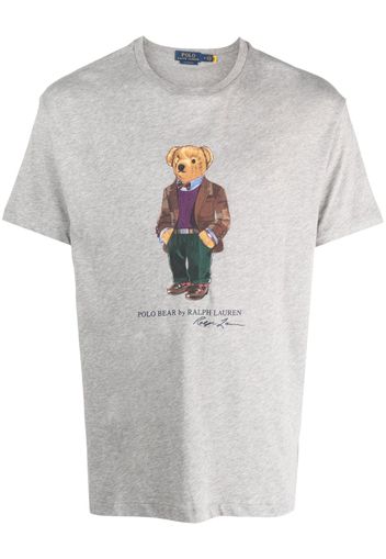 Polo Ralph Lauren Polo Bear-motif cotton T-shirt - Grau