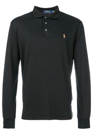 Polo Ralph Lauren Poloshirt mit schmaler Passform - Schwarz