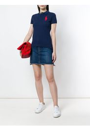 Polo Ralph Lauren Poloshirt mit Pony-Stickerei - Blau