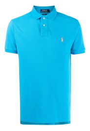 Polo Ralph Lauren Poloshirt mit Logo-Stickerei - Blau