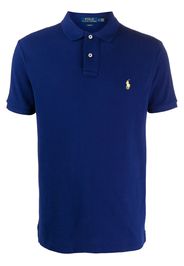 Polo Ralph Lauren Poloshirt mit Logo-Stickerei - Blau