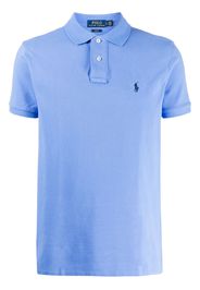 Polo Ralph Lauren Poloshirt mit Logo-Stickerei - Blau