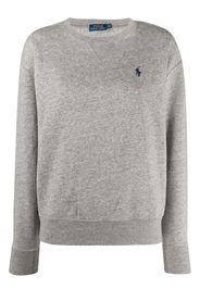 Polo Ralph Lauren Sweatshirt mit Logo-Stickerei - Grau