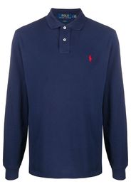 Polo Ralph Lauren Langärmeliges Poloshirt - Blau