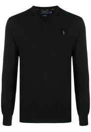 Polo Ralph Lauren Pullover mit Logo-Stickerei - Schwarz