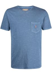 Polo Ralph Lauren T-Shirt mit aufgesetzter Brusttasche - Blau
