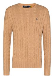 Polo Ralph Lauren Pullover mit Zopfmuster - Braun