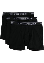 Polo Ralph Lauren 3er-Set Shorts mit Logo-Bund - Schwarz