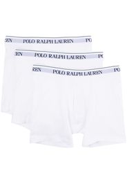 Polo Ralph Lauren 3er-Set Shorts mit Logo-Bund - Weiß