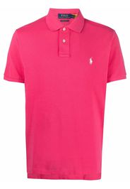 Polo Ralph Lauren piqué embroidered polo shirt - Rosa