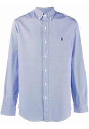 Polo Ralph Lauren logo striped shirt - Blau