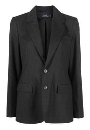 Polo Ralph Lauren stretch-wool single-breasted blazer - Grau