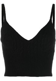 Polo Ralph Lauren sleeveless cropped top - Schwarz