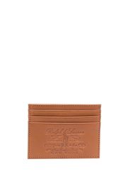 Polo Ralph Lauren Heritage leather cardholder - Braun