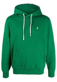 Polo Ralph Lauren logo-embroidered hoodie - Grün