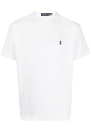 Polo Ralph Lauren embroidered-logo cotton T-shirt - Weiß