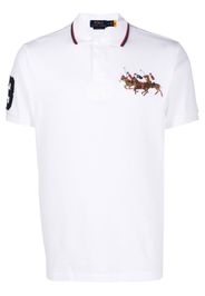 Polo Ralph Lauren Triple-Pony cotton polo shirt - Weiß