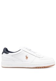 Polo Ralph Lauren Court logo-embroidered sneakers - Weiß