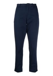 Polo Ralph Lauren high-waisted slim-fit trousers - Blau