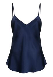 Polo Ralph Lauren spaghetti-straps silky top - Blau