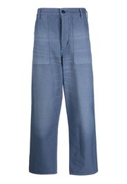 Polo Ralph Lauren high-waisted wide-leg jeans - Blau